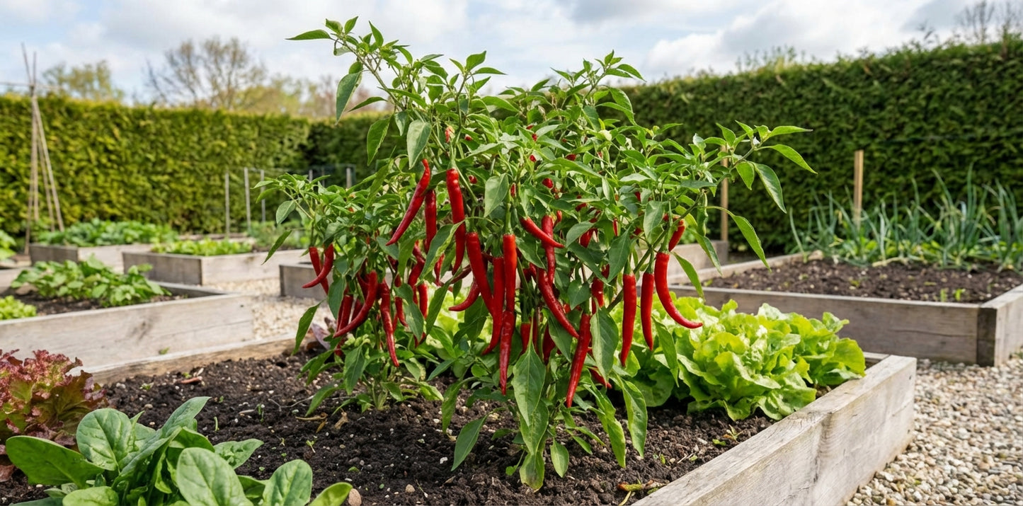Spaanse Peper Cayenne long slim - Zaden