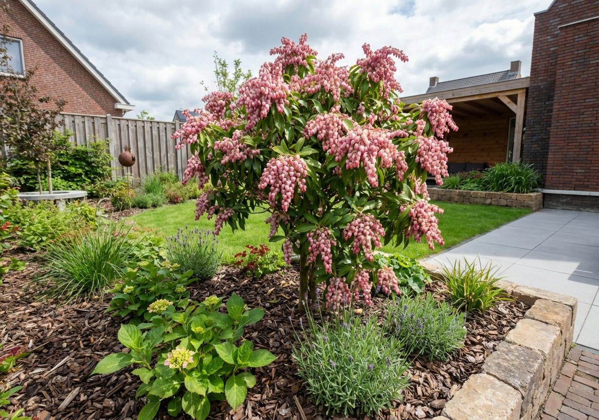 Bruyère rocheuse (Pieris jap. 'Rosalinda')
