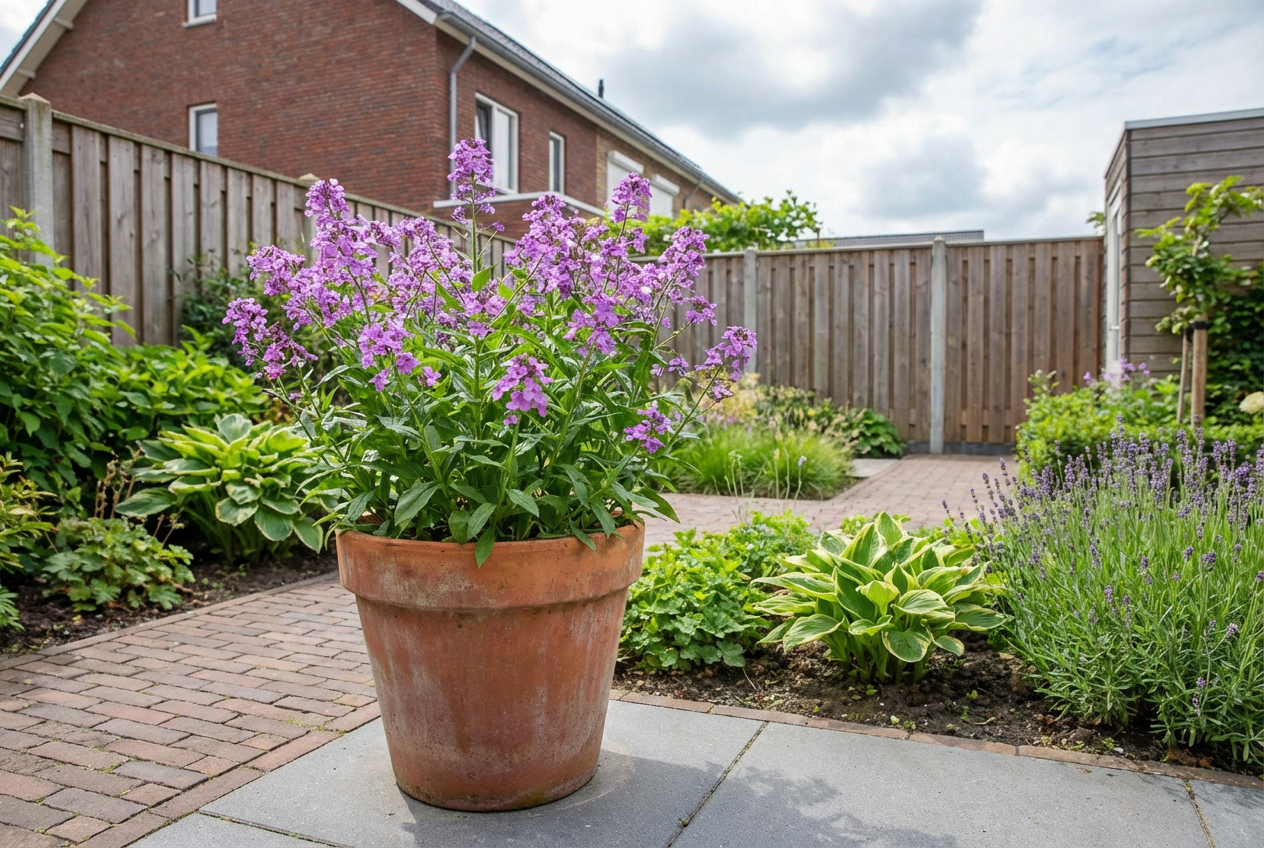 Damastbloem (Hesperis matrionalis) - Tuinplanten