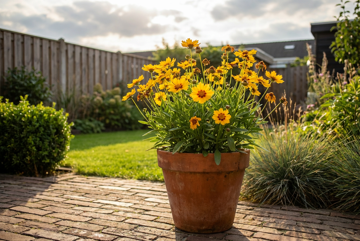 Meisjesogen (Coreopsis lanceolata 'Baby Gold') - Tuinplanten