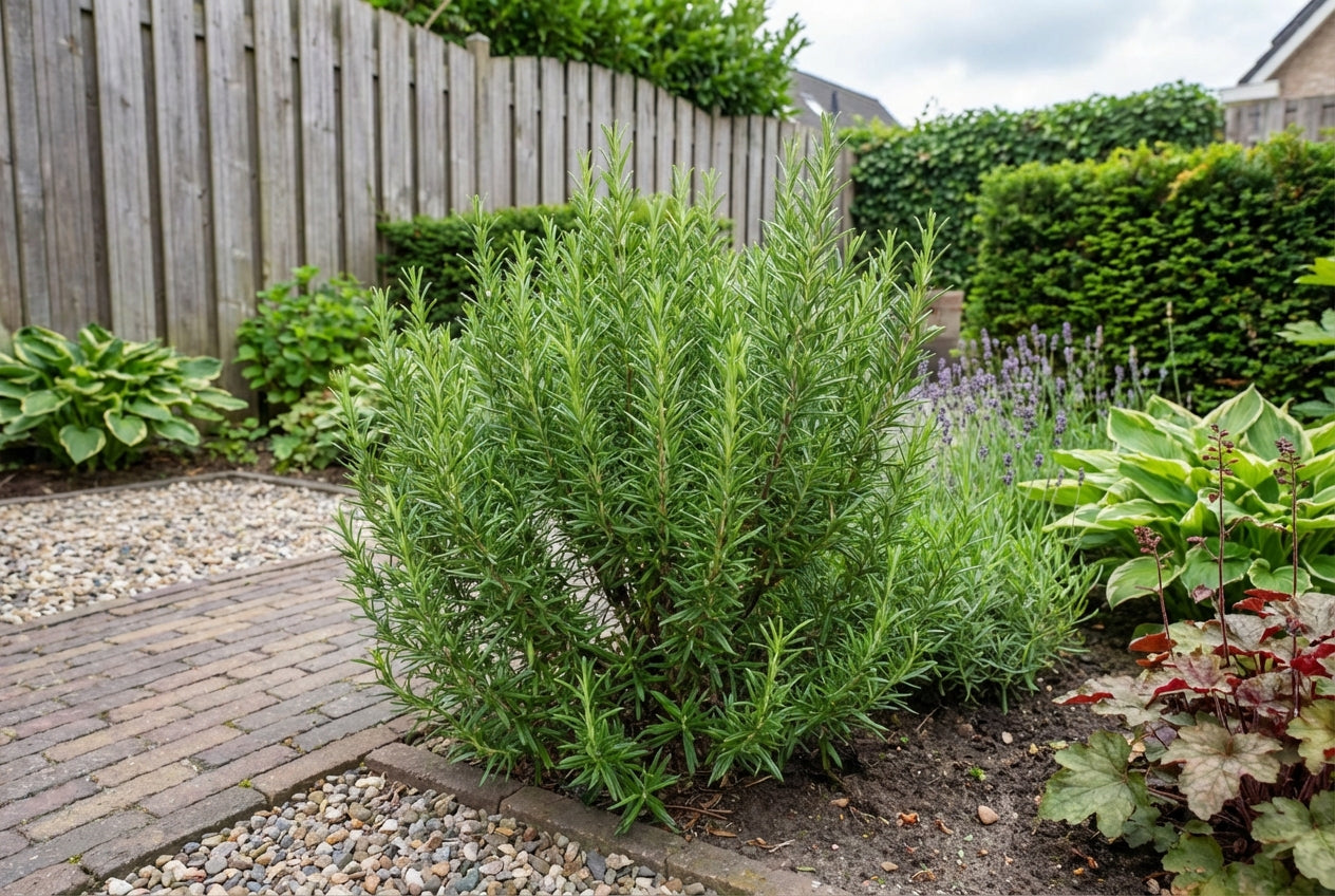 Rozemarijn (Rosmarinus officinalis 'Compact') - Tuinplanten