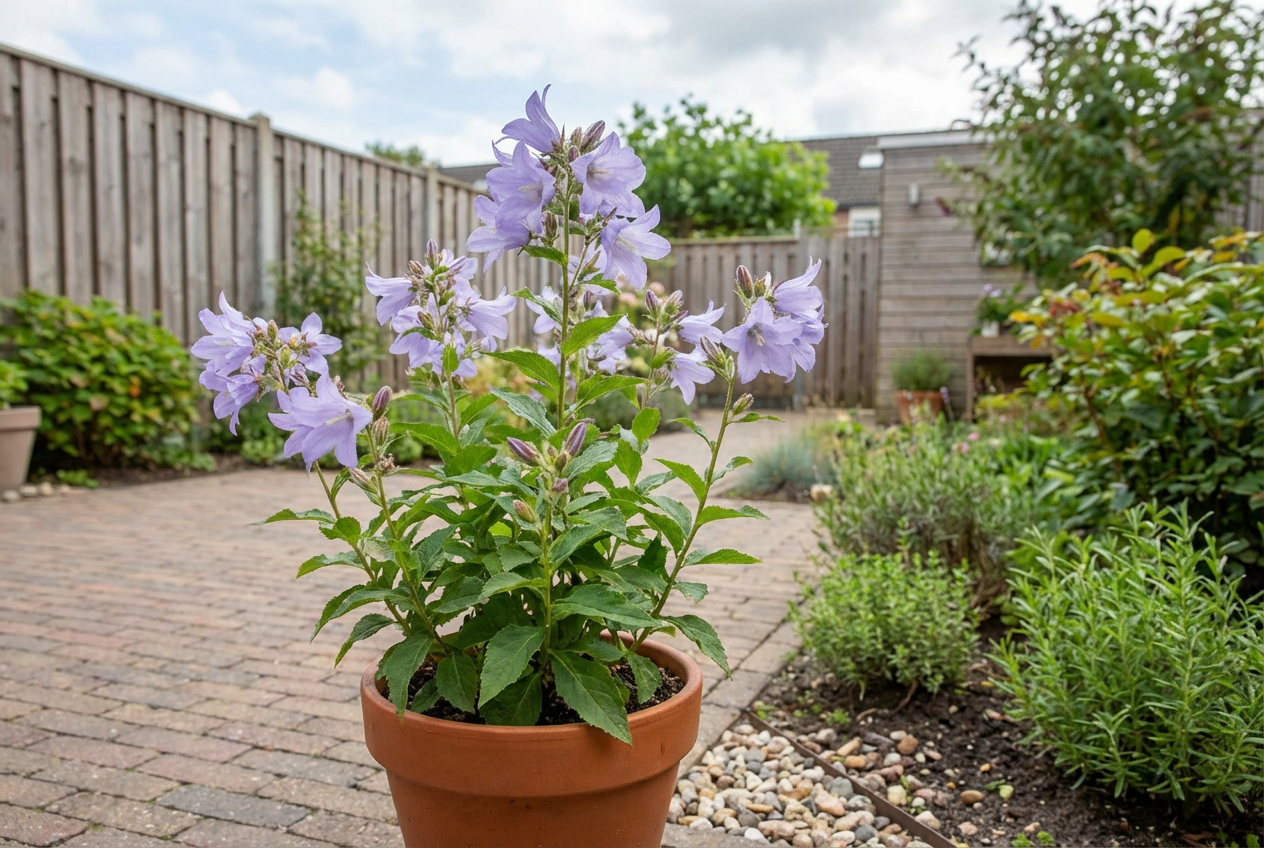 Campanule à feuilles de Celtis (Campanula lactiflora 'Prichard Var')