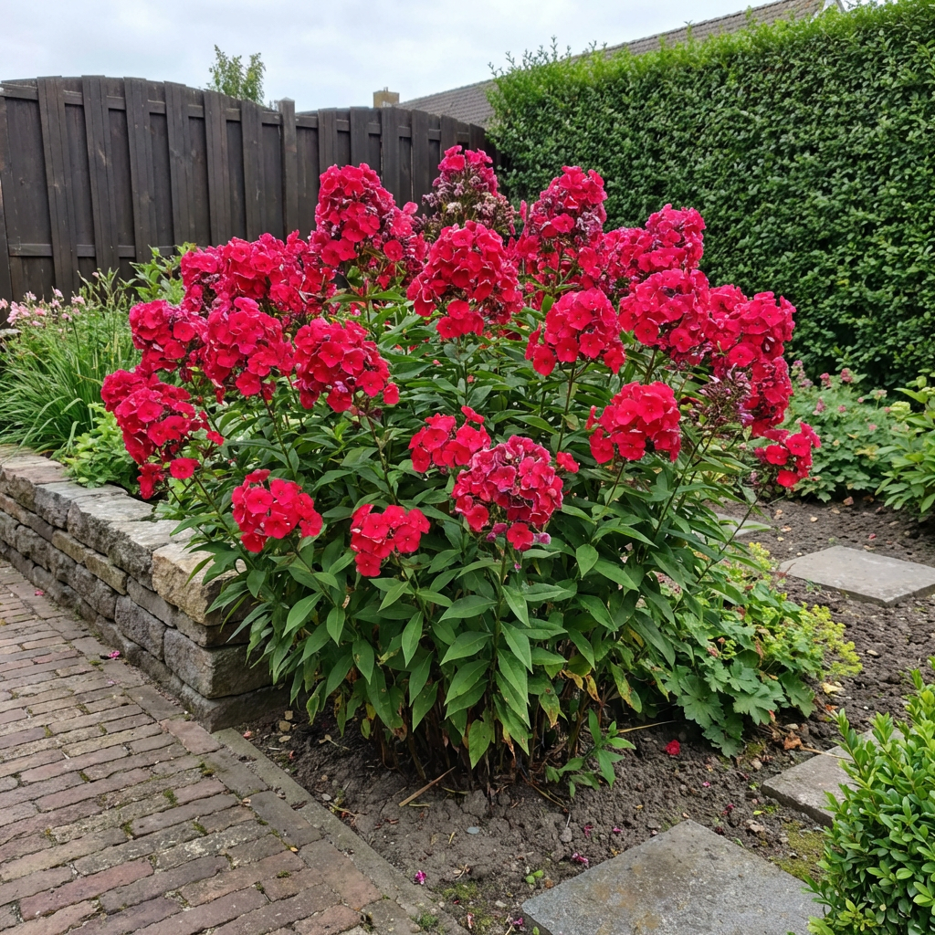 Fleur de flamme (Phlox (P) 'Starfire')