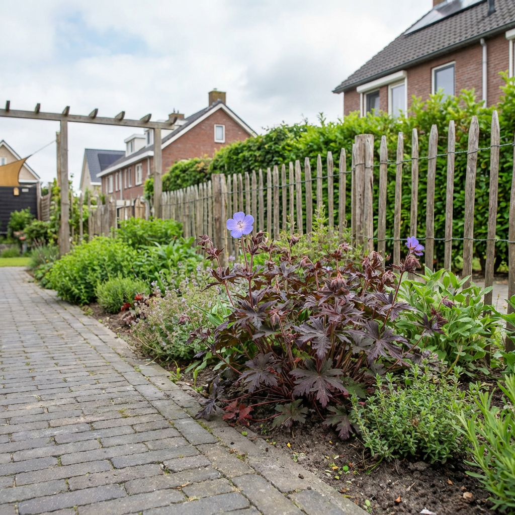Ooievaarsbek (Geranium 'Midnight Reiter') - Tuinplanten