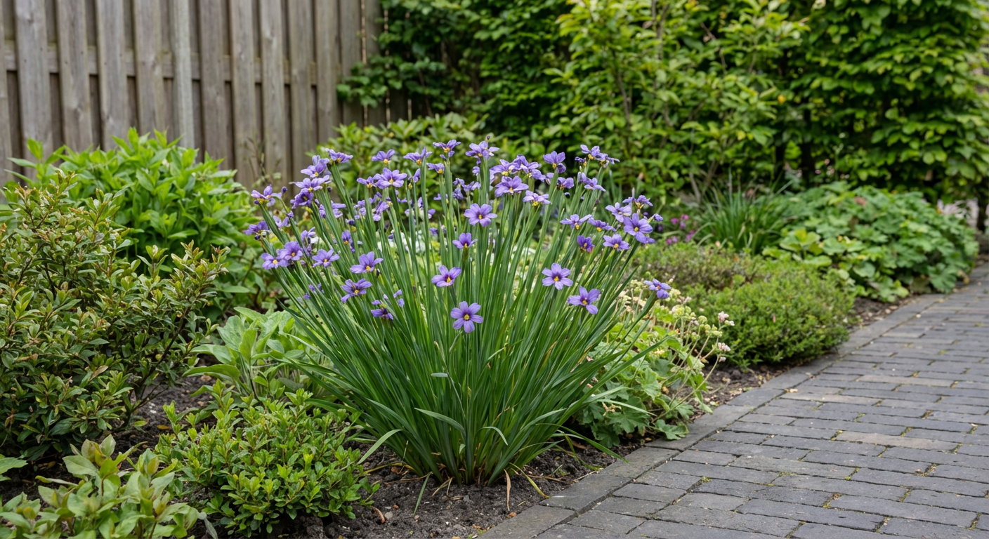 Bieslelie (Sisyrinchium angustifolium) - Tuinplanten