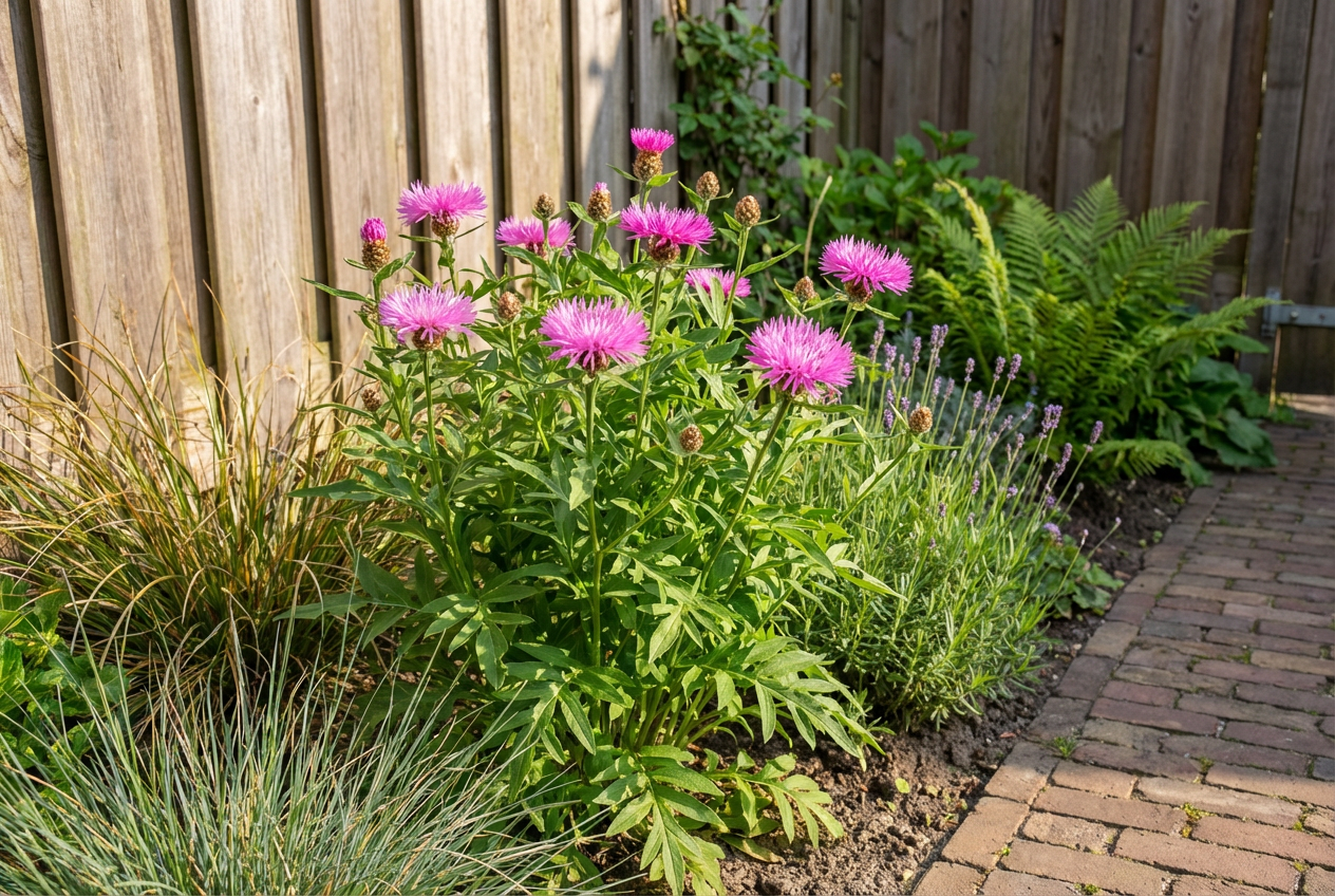 Korenbloem (Centaurea dealbata) - Tuinplanten