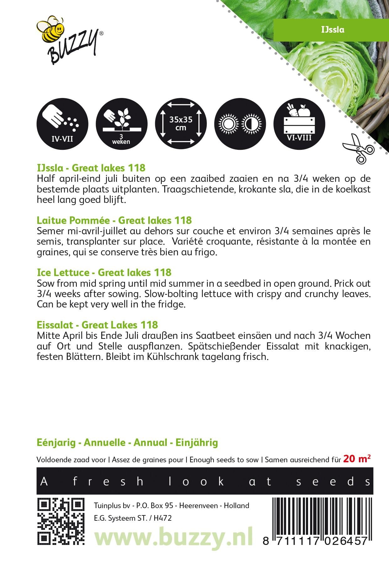 IJssla Great Lakes 118 - Zaden