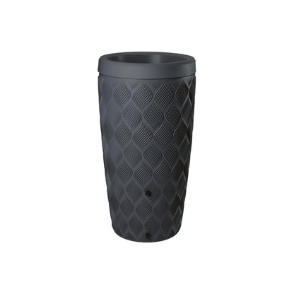 Regenton antraciet geruit 240L - 