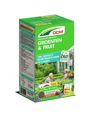 Engrais DCM pour légumes et fruits 20m2 (1,5KG)