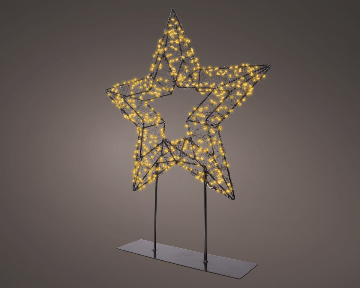 Kerst LED Ster op Standaard – 500 LED – Timer – Ø 47 cm