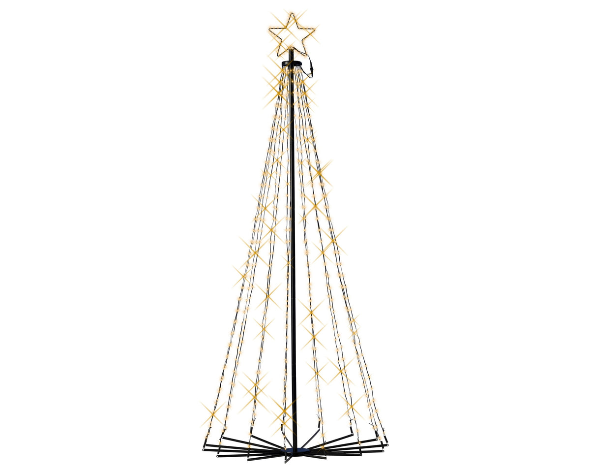 Micro LED Kerstboom - 541 LED - H180xD80 cm -Warm - Lumineo - foto 2