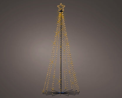 Micro LED Kerstboom - 706 LED - H240xD100 cm - Warm - Lumineo