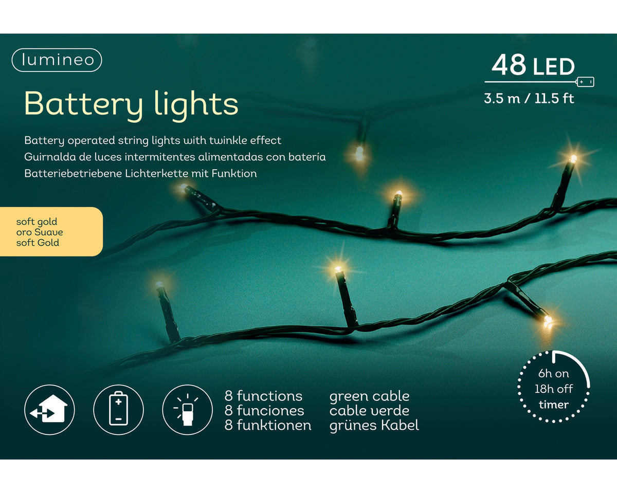 LED Basic Lights - 350 cm - 8 functies - Twinkel effect - Buiten - foto 3