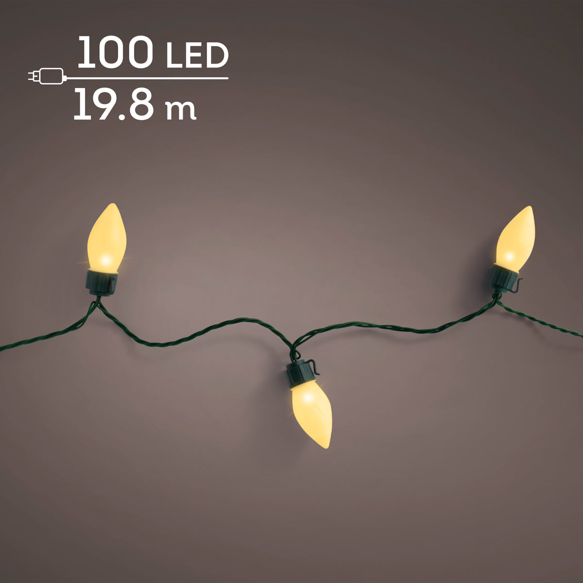 LED Kerstverlichting XL Vintage - 19,8 m - Soft Gold - Twinkle