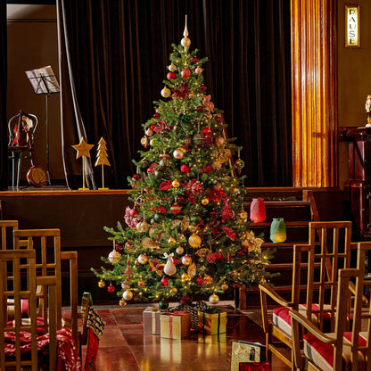 Kunstkerstboom LED - 180 cm - Groen - foto 6