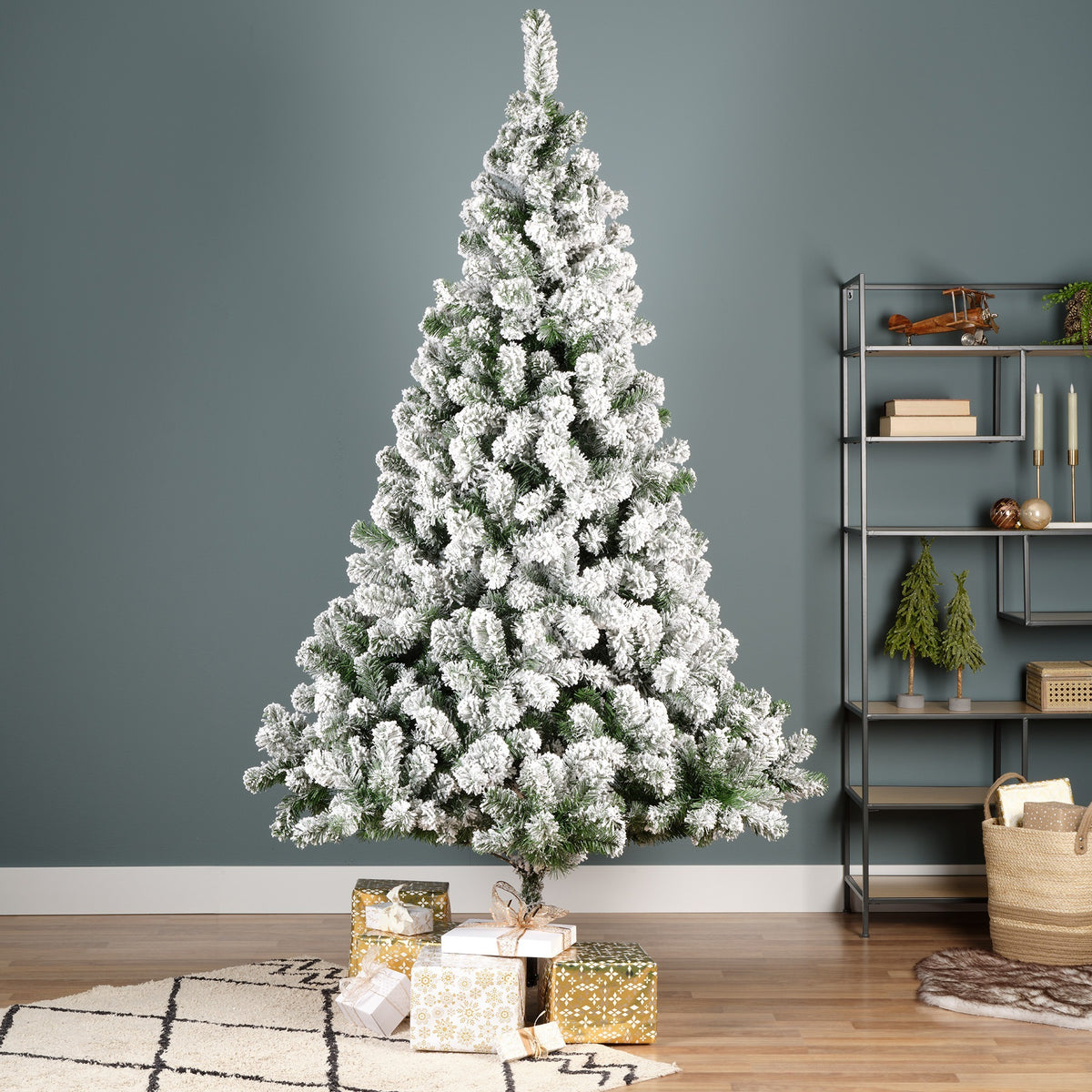 Kunstkerstboom Imperial Pine - Sneeuw - H 180 cm - foto 5