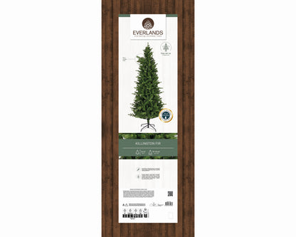 Kunstkerstboom - H 240 cm - Groen - Volle Uitstraling - foto 2