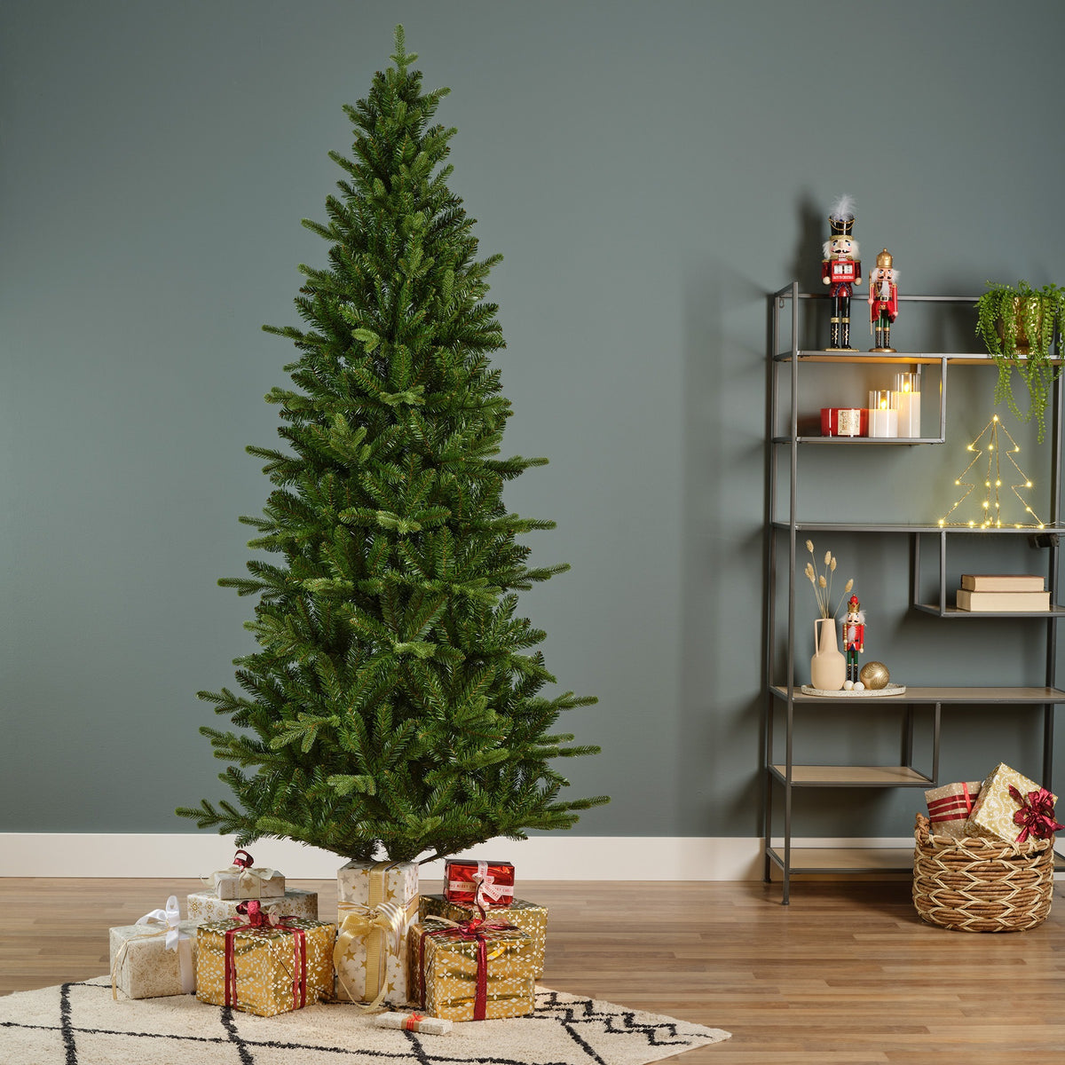 Kunstkerstboom - H 240 cm - Groen - Volle Uitstraling - foto 5