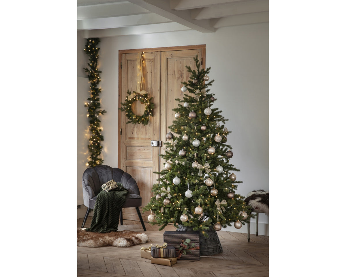 Kunstkerstboom Allison Pine - H 210 cm - Ø 127 cm - Groen - foto 2