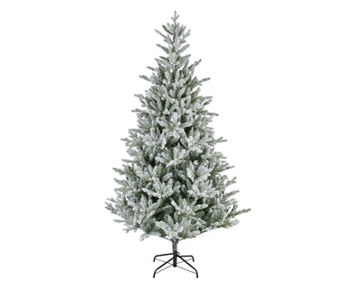 Kunstkerstboom Allison - H 240 cm - Groen - Besneeuwd - Everlands
