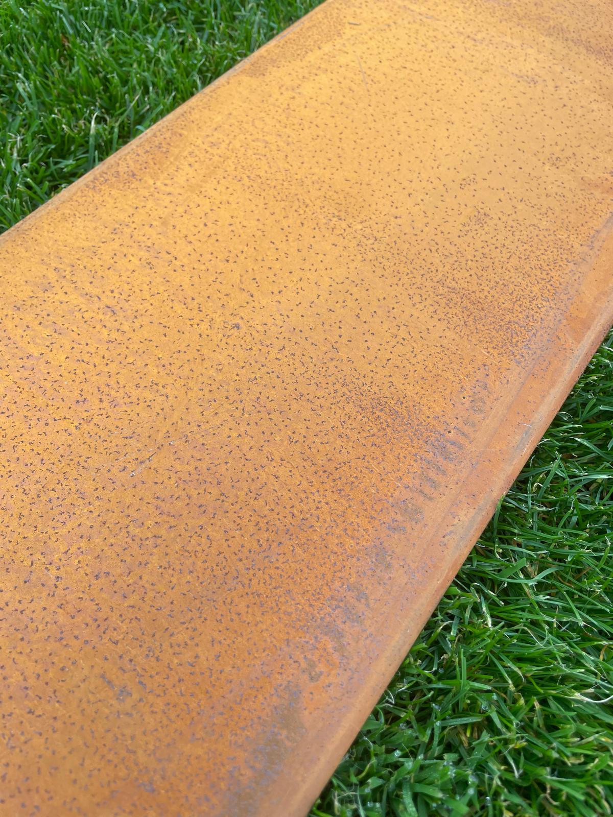 Cortenstaal staptegel 60 x 25 cm - borderranden