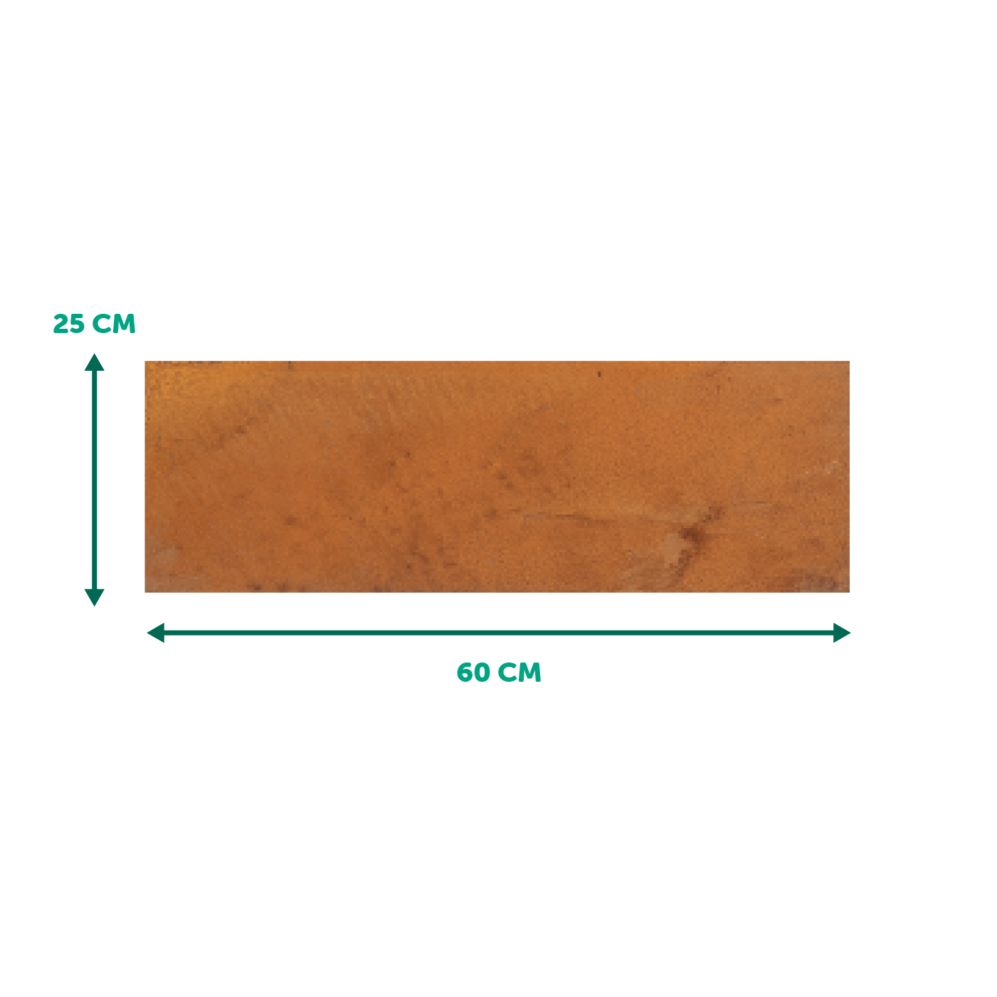 Cortenstaal Staptegel