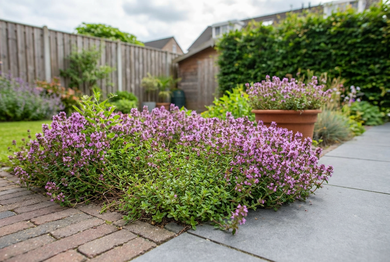 Tijm (Thymus praecox 'Coccineus') - Tuinplanten