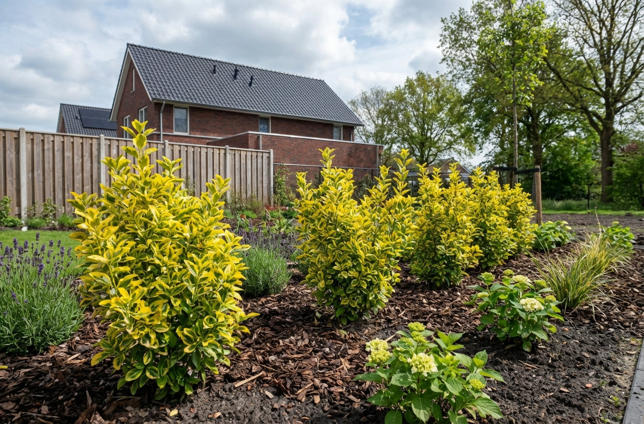 Chapeau de cardinal (Euonymus fortunei 'Émeraude et Or')