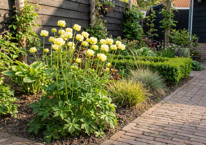 Kogelbloem(Trollius 'New Moon') - Tuinplanten