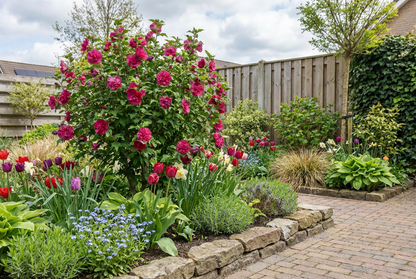 Altheastruik (Hibiscus syriacus 'Ruby Chiffon') - Hibiscus