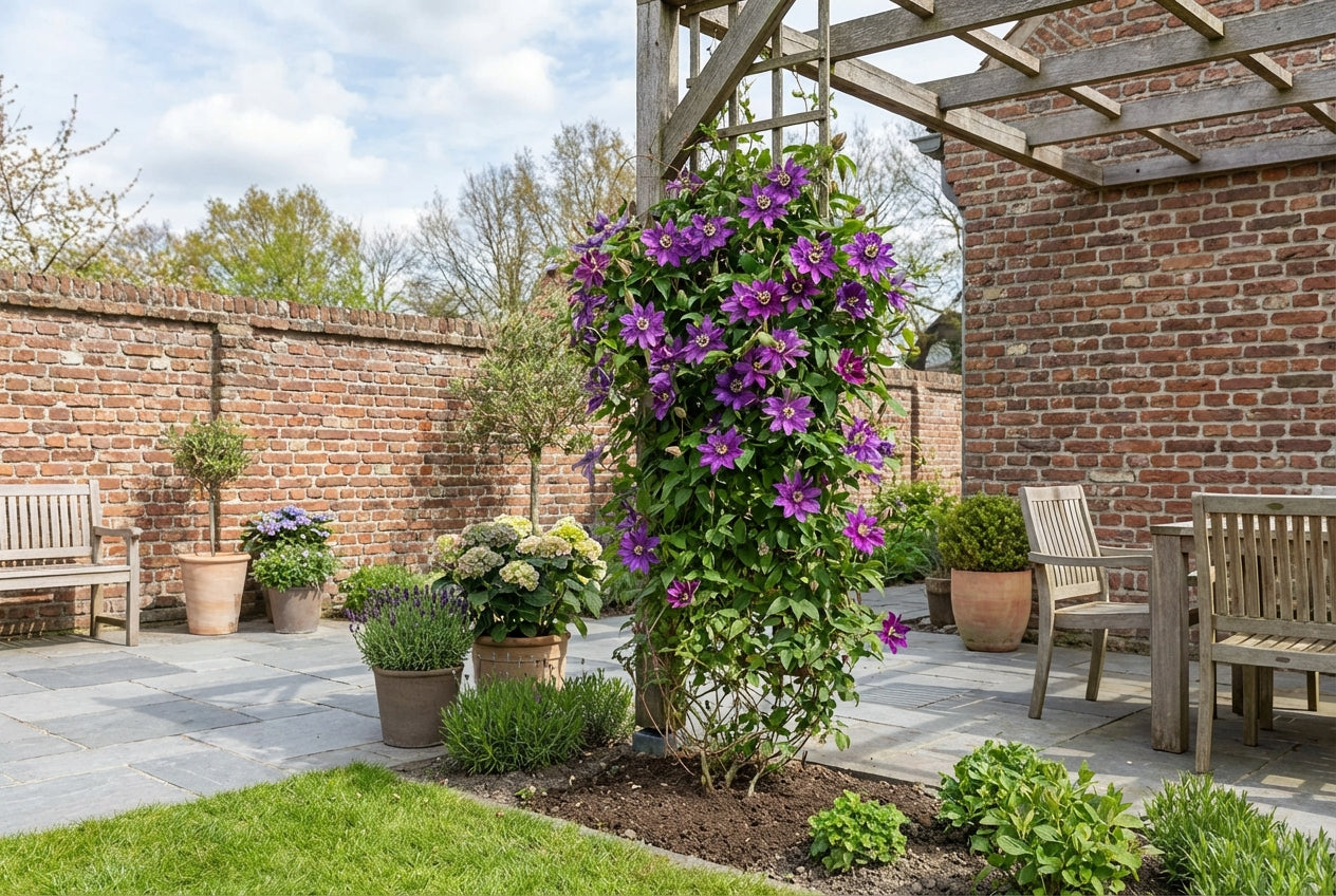 Klimplant Passiflora Beervelde (passiebloem) - Klimplanten