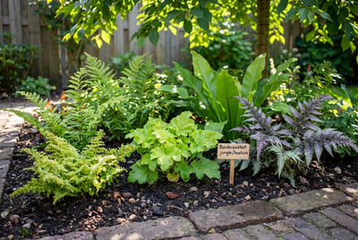 Bordure jardin jungle/forêt (1m2)