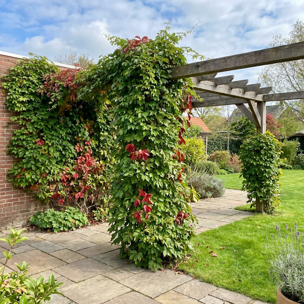 Klimplant Parthenocissus Engelmannii (wilde wingerd) - Klimplanten
