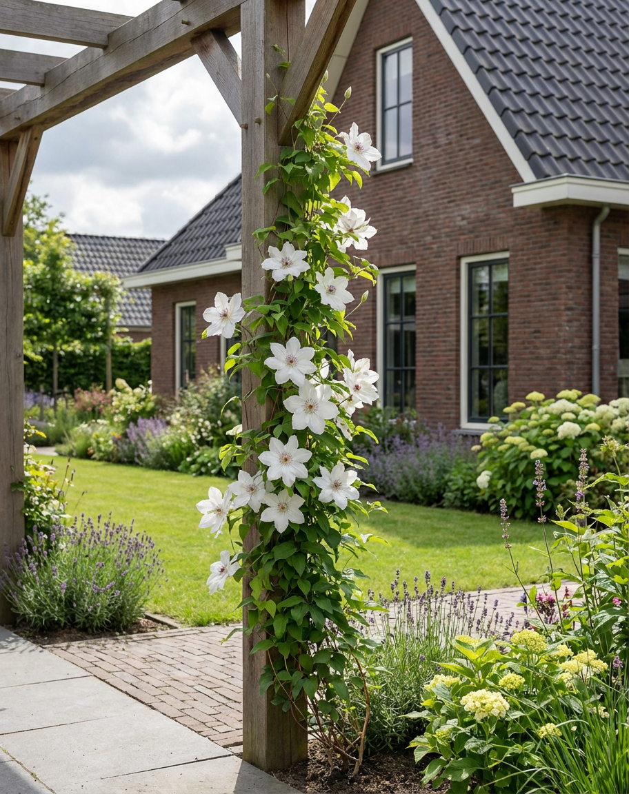 Klimplant Clematis 'Destiny' (Bosrank) - Klimplanten