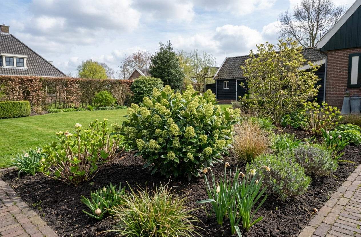 Skimmia (Skimmia jap. White Globe®) - Heesters
