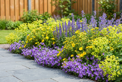 Bordure de sol colorée (1,5 m²)
