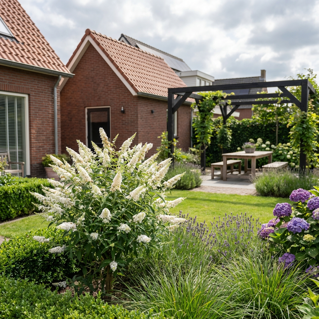 Vlinderstruik (Buddleja davidii Free Petite© Snow White) - Vlinderstruik