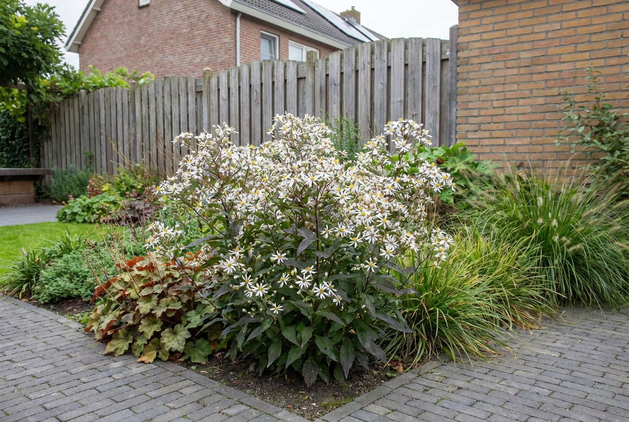 Herfstaster (Aster divaricatus) - Tuinplanten