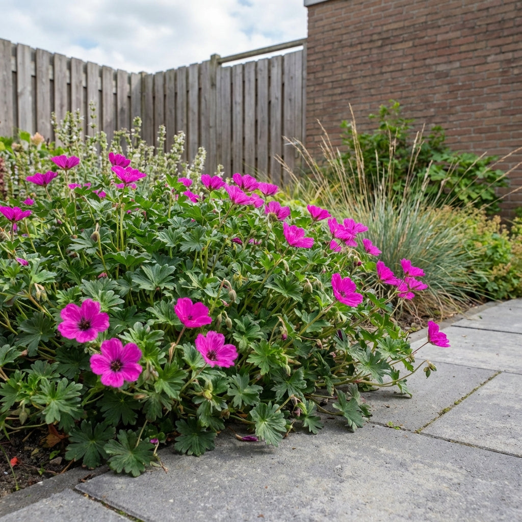 Géranium cendré (Geranium cinereum ssp. 'subcaulescens')