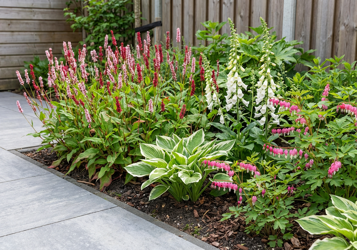 Borderpakket Wit & Roze (1m2) - Tuinplanten