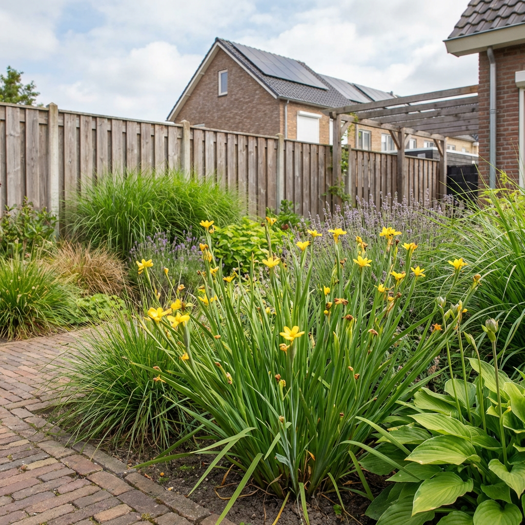 Bieslelie (Sisyrinchium californicum) - Tuinplanten