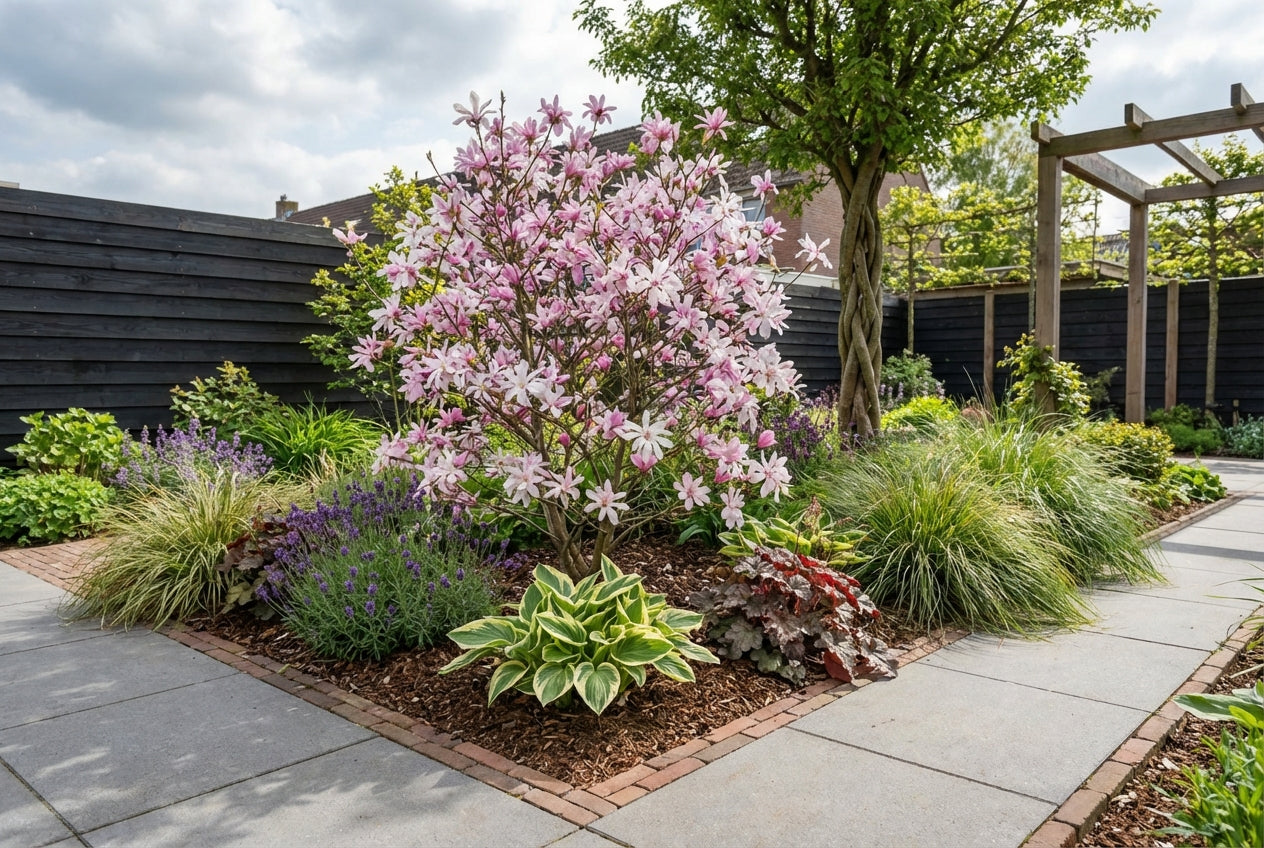 Stermagnolia als struik (Magnolia 'Leonard Messel') - Groenblijvende struiken