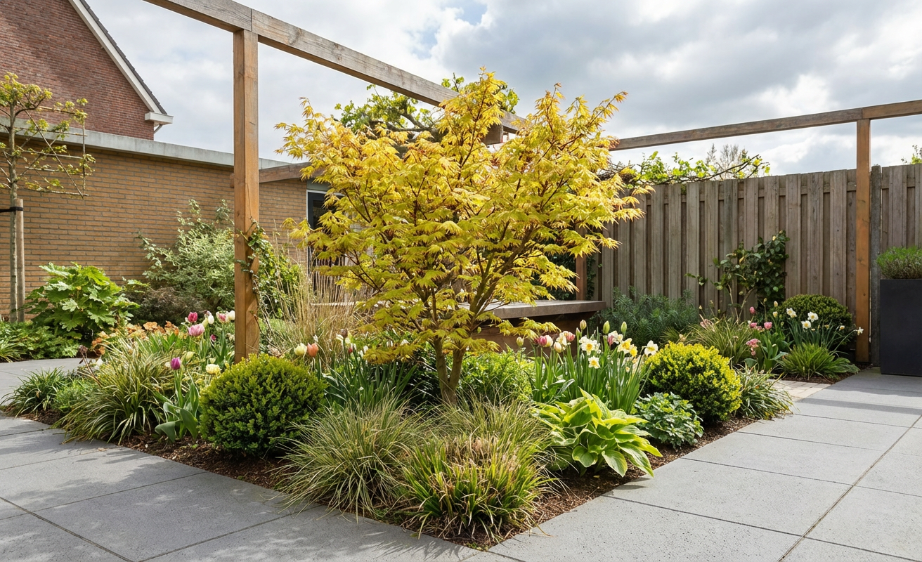 Japanse Esdoorn (Acer palmatum 'Katsura') - Japanse Esdoorn