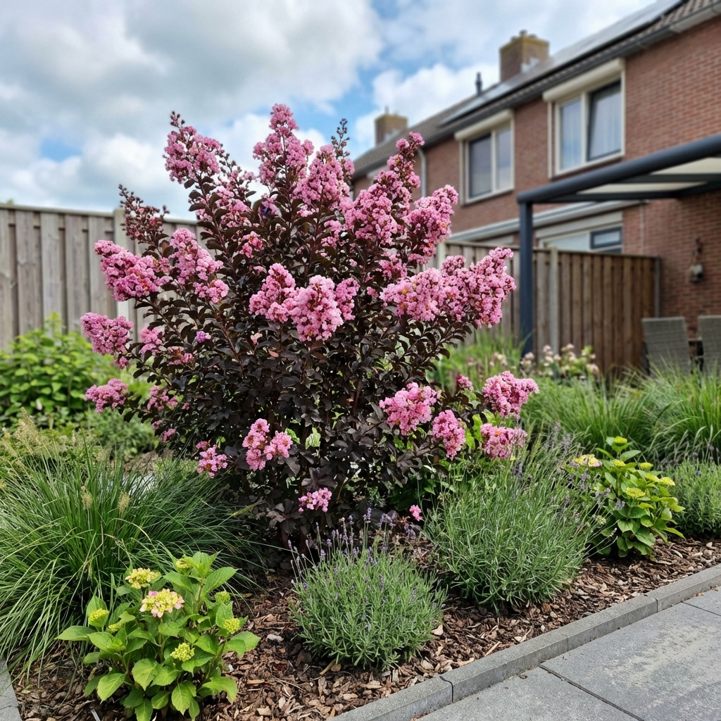Lagerstroemia (Lagerstroemia Choco Pink) - Heesters