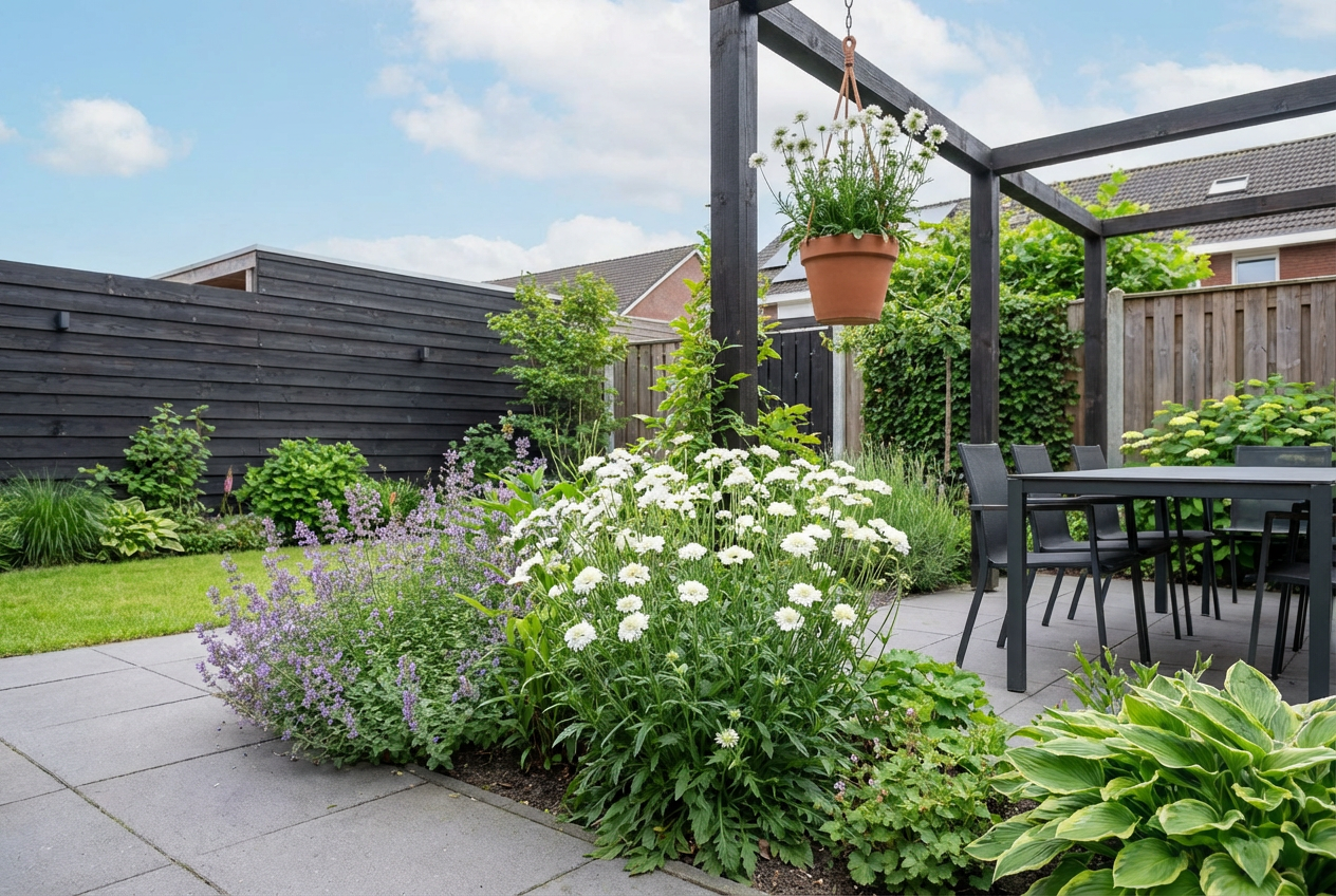 Duifkruid (Scabiosa caucasica 'Perfecta Alba') - Tuinplanten