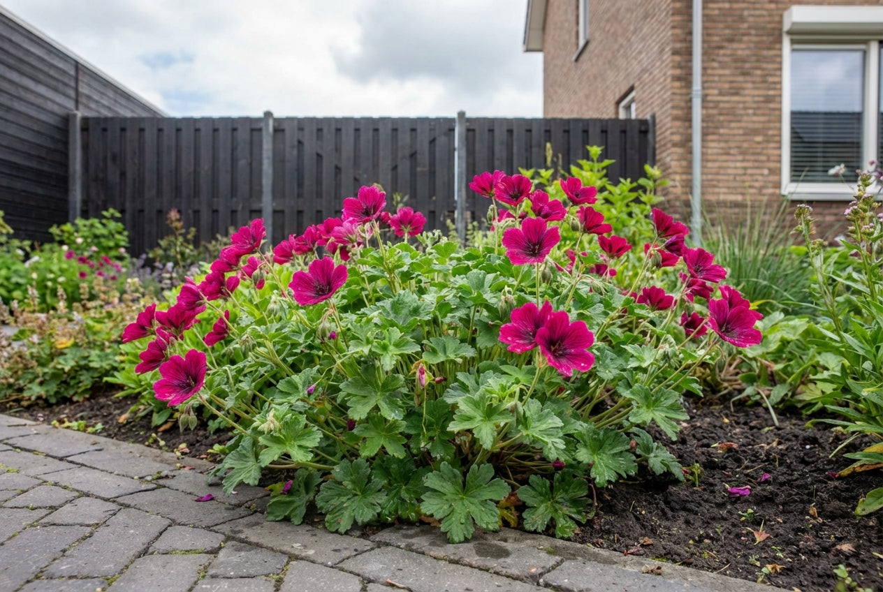Géranium cendré (Geranium cinereum 'Ballerina')