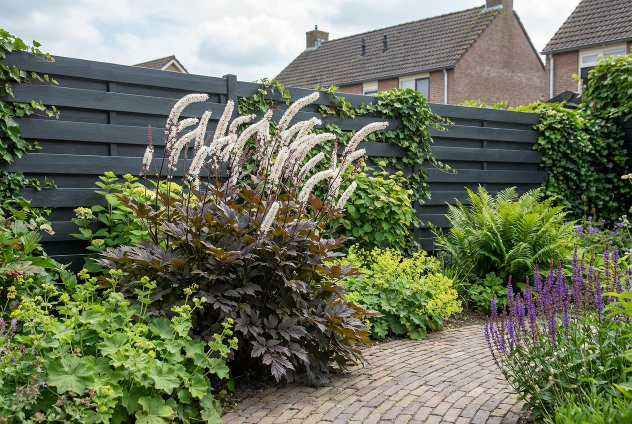 Zilverkaars (Actaea cimicifuga ramosa 'Chocoholic') - Tuinplanten