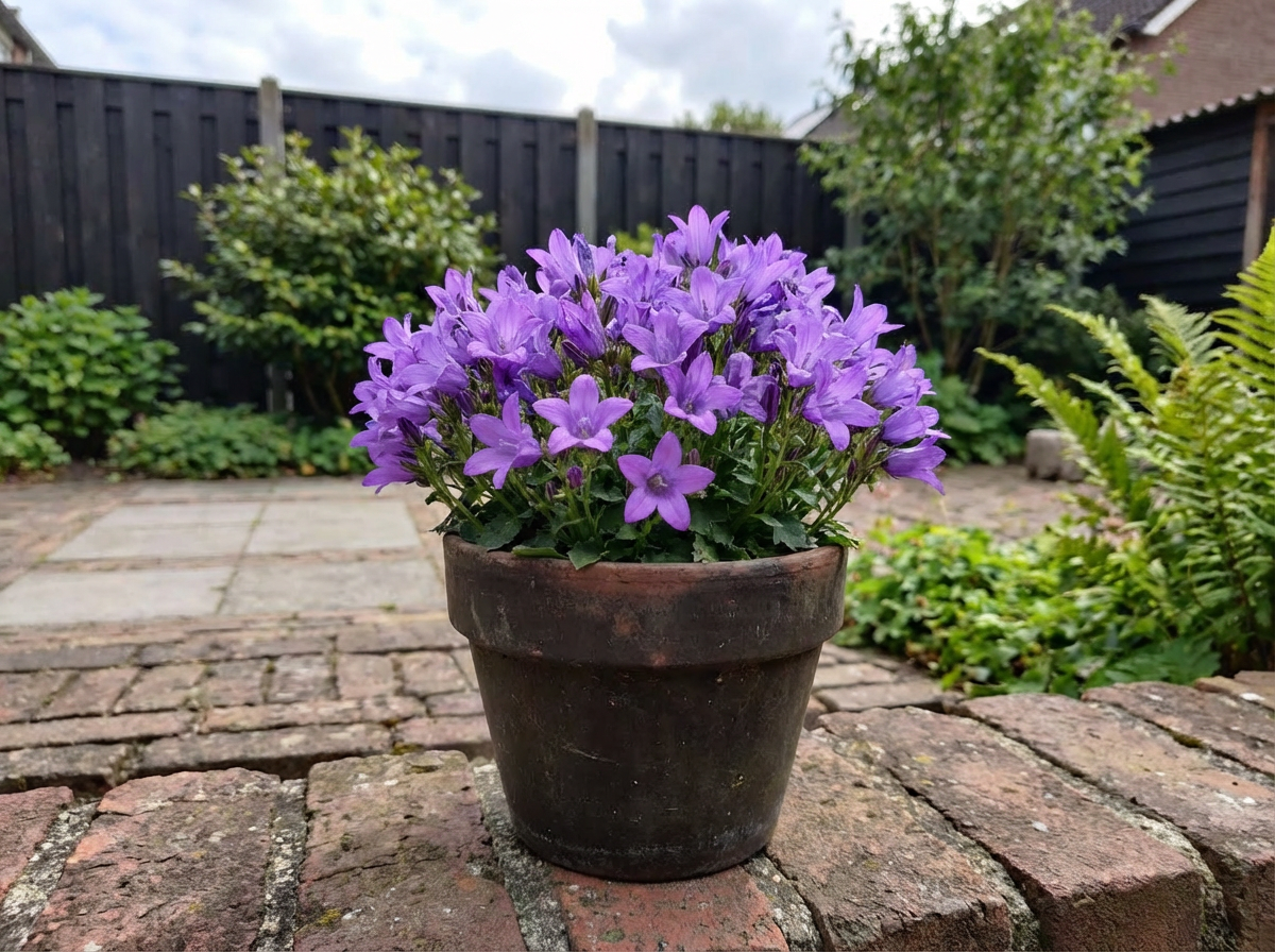 Campanule agglomérée (Campanula glomerata 'Acaulis')