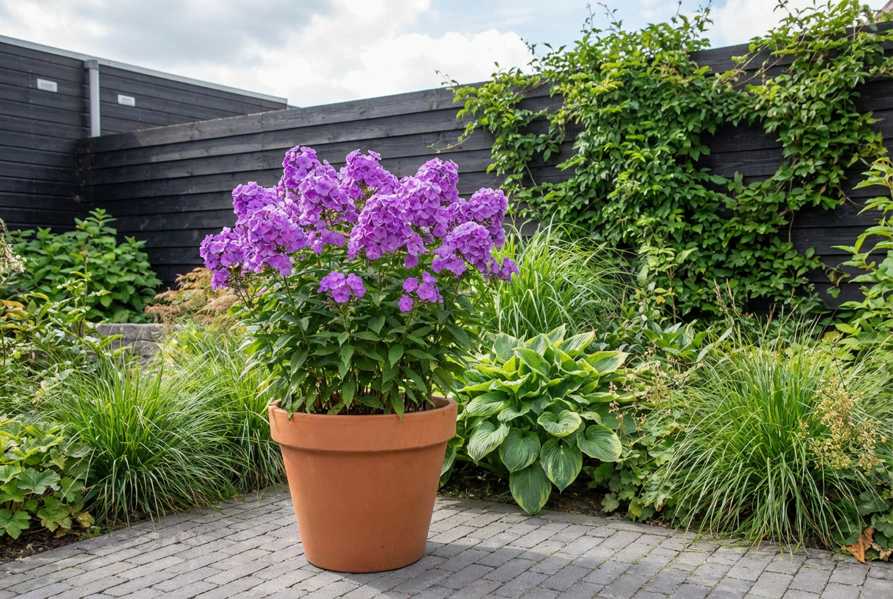 Fleur de flamme (Phlox (P) 'Amethyst')