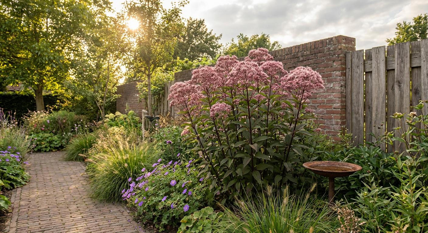 Leverkruid (Eupatorium mac. 'Atropurpureum') - Tuinplanten